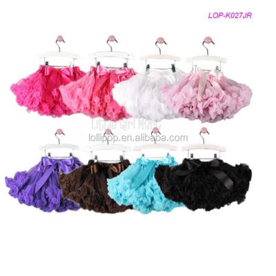 China Anti-Wrinkle Anti-Wrinkle Wholesale! Flufly Chiffon Girls Gorgeous Soft Princess Baby Pettiskirt With Mixed Colors for sale