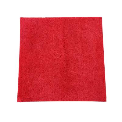 China Viable Factory Directly Supply Microfiber Edgeless Coral Fleece Cloth for sale