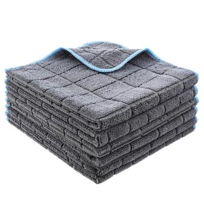 China Viable Wholesale Super Absorbent Cleaning Cloth Microfiber Auto Car Wash Towel for sale