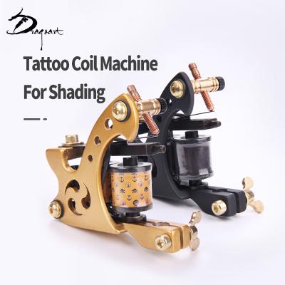 China Permanent Tattoo Wholesale Supply Retro Tattoo Gun To Line Tattoo Coil Shading Machine for sale