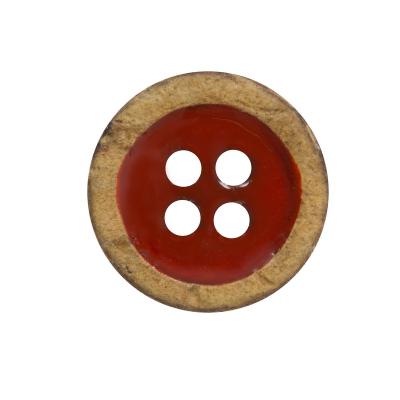 China Viable Manufactures Direct Selling High Grade Coconut Knob Nature Wood Button For Kids for sale