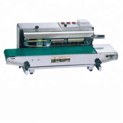 China SF-150 Vertical Type Continuous Heat Sealer GARMENT Aluminum Foil Bags Band Sealer Machine Aluminum Foil Bag Sealer for sale