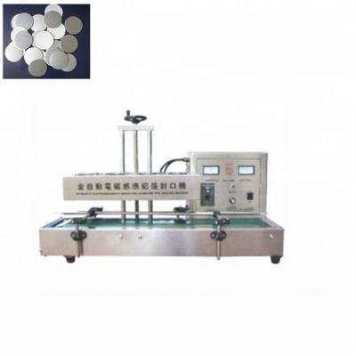 China Automatic Continuous Top Plastic Beverage Tabletop Capsule Aluminum Foil Pharmaceutical Heat Induction Sealer for sale