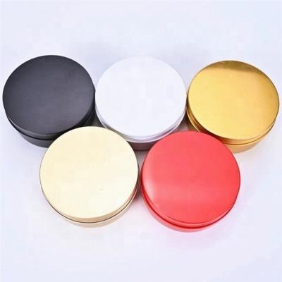 China Cosmetic Wholesale Cheap Tin Candle Jar Aluminium 250 Ml 60Ml 150Ml 200Ml 300Ml 500Ml for sale