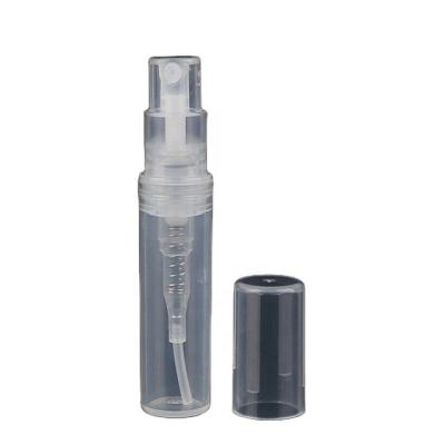 China Personal Care Hot Sale Empty Pen Shape 2Ml 3Ml 4Ml 5Ml Spray Plastic Bottle For Perfume for sale