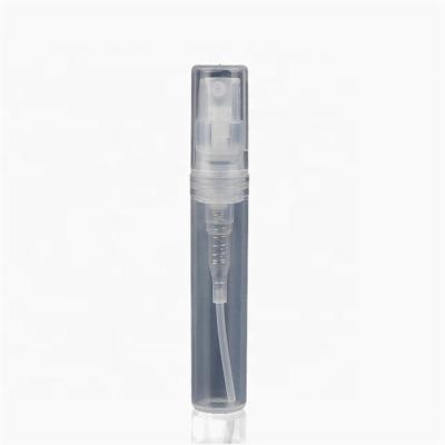 China Personal Care Pen Shape Light Empty Plastic Perfume Bottle 2Ml 3Ml 4Ml 5Ml Mini Spray Bottle Perfume for sale