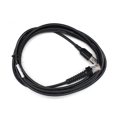 China COMPUTER USB RJ45 Barcode Scanner Cable 2M 7ft for Datalogic 800i 1100i 7000 for sale