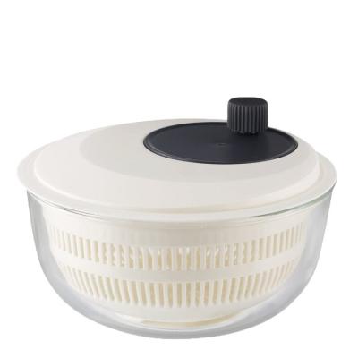 China Sustainable New Design Manual Salad Tools Vegetable Spinner Salad Spinner for sale