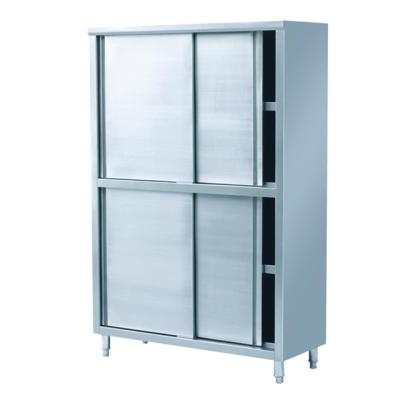 China Hotel / Working Restaurant Kitchen / Hospital / School Commercial 304 Stainless Steel Cabinet For Refrigerator QY-C10-2 for sale