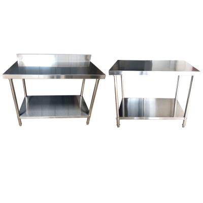 China Hotel/restaurant/hospital/school kitchen equipment stainless steel work table for sale