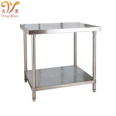 China Easily Assembled Hot Selling Commercial Assembly Stainless Steel Kitchen Worktable Restaurant Workbench QY-W04 for sale