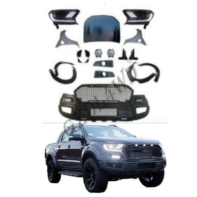 China Decoration+Protection For Ranger T6 Car Front Bumper Upgrade To Raptor Styling for sale