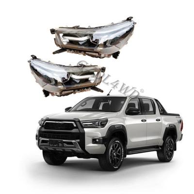 China Automobile Lamp LED Headlights for HIlux Revo Rocco 2020 2021 body kits for sale