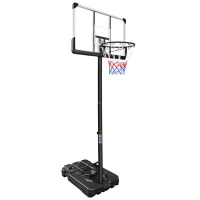 China Adjustable PC Basketball Stand Profesional Acrylic Backboard Basketball Hoop Stand for sale