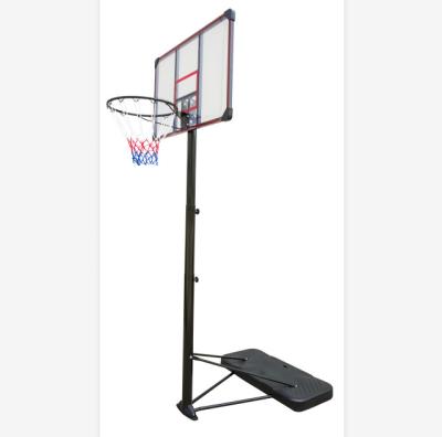 China Portable Outdoor PE Basketball Stand, Adjustable PE Backboard Basketball Hoop for sale