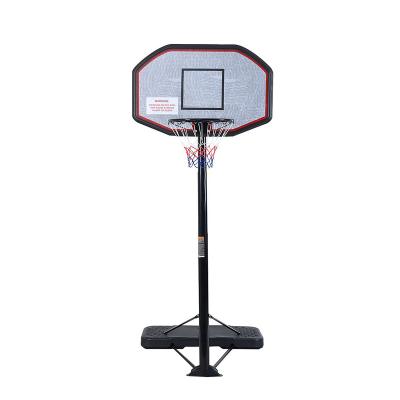 China Outdoor Gym Backboard PE Basketball Hoop Portable Adjustable Removable Yard Family Team Activity for sale