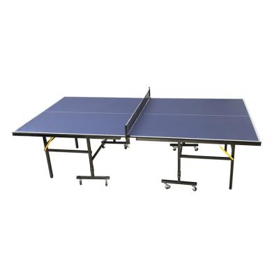 China Durable MDF Table With 15mm Table Top MDF Table Top/ Steel Legs Foldable/Moveable With 8 Wheels for sale