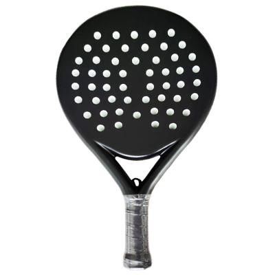 China Carbon Fiber Diamond / Teardrop / Round Shape Custom Logo Children's Carbon Paddle / Padel Tennis Racket for sale