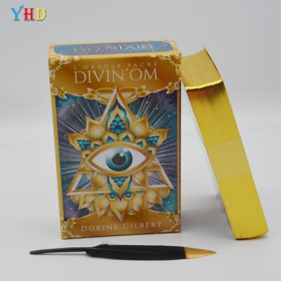 China YHD Tarot Cards Deck Paper High Quality Custom Playing Cards Printing With Instruction Booklet For Groups for sale