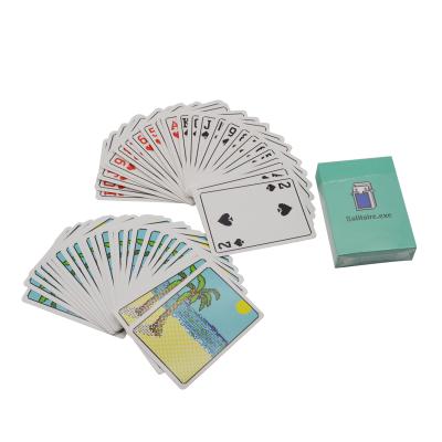 China 2021 YHD Hot Sale Custom Paper Playing Cards Both Sides For Magician for sale