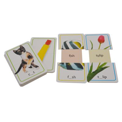 China Flashcards creator games flashcard paper vocabulary for sale