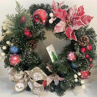 China New PVC/PE/PET Christmas Decorations High End Wholesale Simple Prelit PVC Christmas Garlands for sale