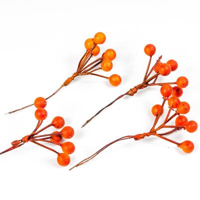 China Christamas berry string flower arrangement props flower simulation living room decoration flower red bean red fruit for sale