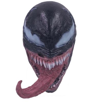 China Fashionable New Venom 2 Mask Halloween Mask Horror Hero Thug Venom Cosplay Headgear for sale