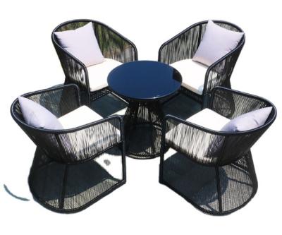 China Eco-friendly OEM Rattan Tea Table Furniture Outdoor Coffee Tables Set Custom Factory for sale