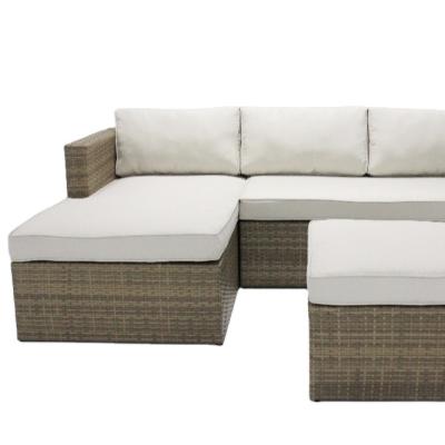 China Eco-friendly Living Room/Wicker Lounge Sofa Furniture Outdoor Rattan Leisure Set for sale