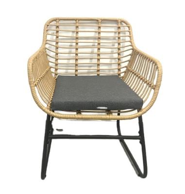 China Single Style Modern PE Bamboo Rattan Chair for sale