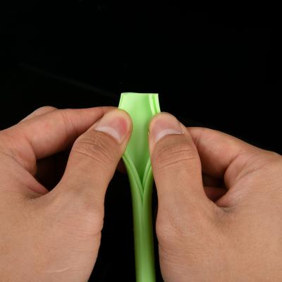 China Disposable No Brush Needed Easy To Clean Bpa Free Resealable Collapsible Straw Non-Toxic Silicone Reusable Collapsible Straws for sale