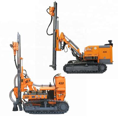 China Building Material Shops APCOM Motor Drive Pure Electric Power 22kw 30kw 55kw ZGYX 410D 420D DTH Pneumatic Drilling Rig With Air Compressor for sale