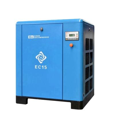 China Wholesale 15Kw 20HP Lubricated Direct Driven Industrial Electric Screw Air Compressors for sale