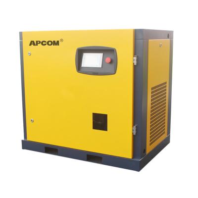 China 60HZ 11KW Lubricated Rotary Screw Air Compressor China Brand 15KW 8 Bar 20hp Air-Compressor Low Noise Industrial for sale