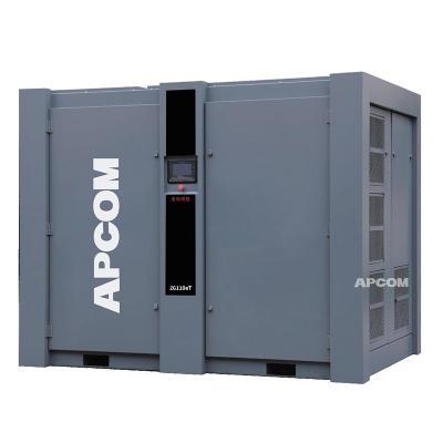 China APCOM 75HP 100HP 120HP 150HP 160HP 175HP 215HP 250HP 300HP Lubricated Screw Air Compressor Two Stage Two Stage Air Compressor for sale