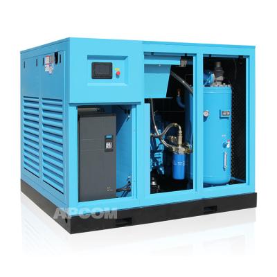 China China 110kw lubricated industrial bset aircompressor 150HP 90kw electric silent rotary screw air compressor for sale