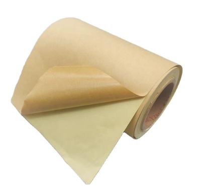 China Waterproof Manufacturers Direct Kraft Paper Self Adhesive Web Material Can Be Laser Printed A4 Paper Strong Label Pulp Paper Wholesale for sale