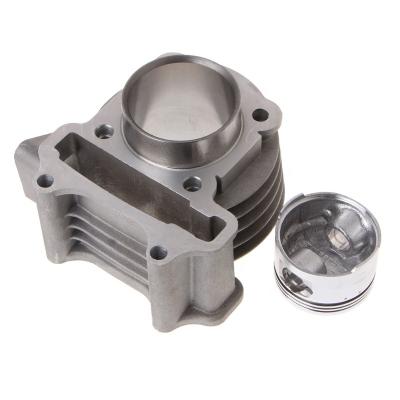 China Aluminum alloy 139QMB 47mm bore GY6 80cc cylinder block kit for 139QMA engine parts for sale