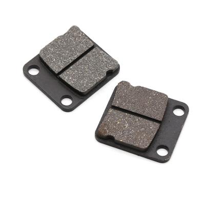 China Motorcycle replacement front brake pads and rear brake pads disc used / brake block for CG quadrada. for sale