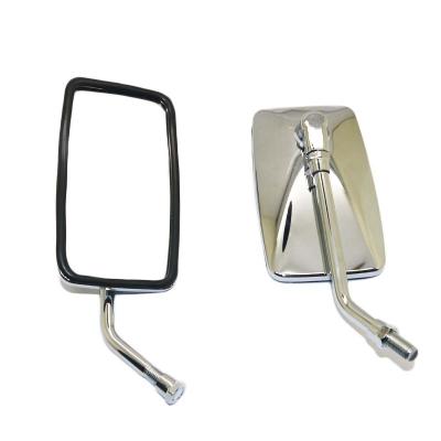 China ABS Cr Coated Aluminum Rear View Side CNC Side Mirror For All Motorcycle for sale