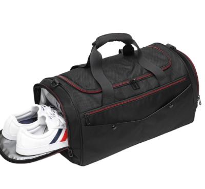 China Fashion Large Capacity Duffle Bag Sport Gym Travel Waterproof Duffel Bag With Shoe Compartment for sale