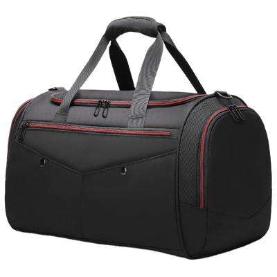 China Fashion Sport Gym Nylon Duffel Bag Customized Large Capacity Travel Bag Unisex Style In Running Duffel Bag With Shoe Compartment for sale