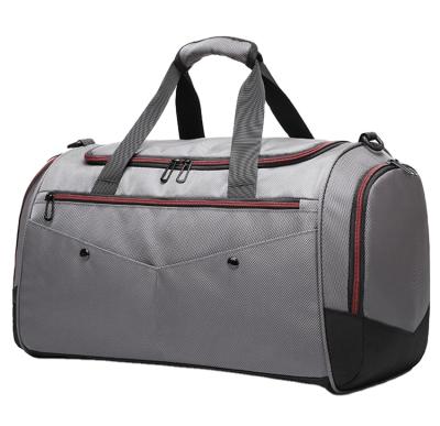 China Motorcycle & Wholesale Custom Biker Duffel Bag Cheap Stock Men Travel Bags Sports Gym Duffel Bag With Shoe Compartment for sale