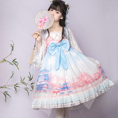 China Lolita OP Dresses For Women Japanese Cosplay Lolita Plus Size OP Lolita Dress for sale