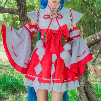 China (Polyester) Glory Cos Cosplay Daqiao Skin Ise Miko Cosplay kimono King's S Costume custom polyester fiber Cos Clothing Adult Women' for sale