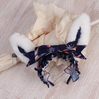 China Ordinary Vintage Roleparty Headband Headwear Girl Cosplay Lolita Accessories Showa Bunny Rabbit Soft Gothic Women Ears Headband for sale