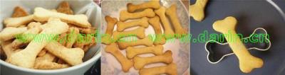 China Continuous & Automatic High Quality Bone Shape Biscuit Machine for sale