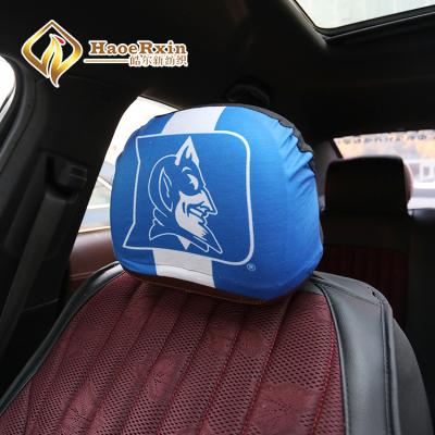 China Promotion New design cheap customized celebration headrest covers for cars for sale