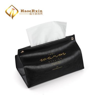 China Custom Size PU Leather Soft Home Fabric Eco - Friendly Boxes From China PU Manufacturer for sale